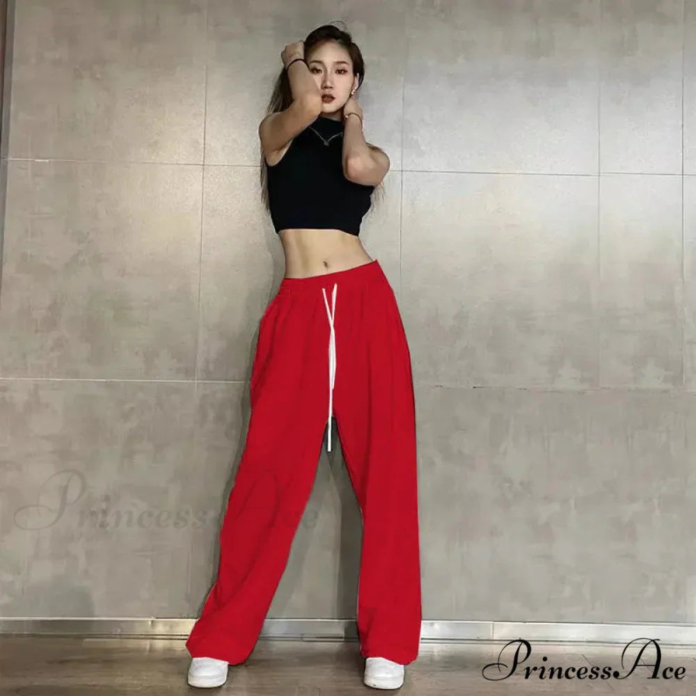 Flexible Waist Informal Running Trousers