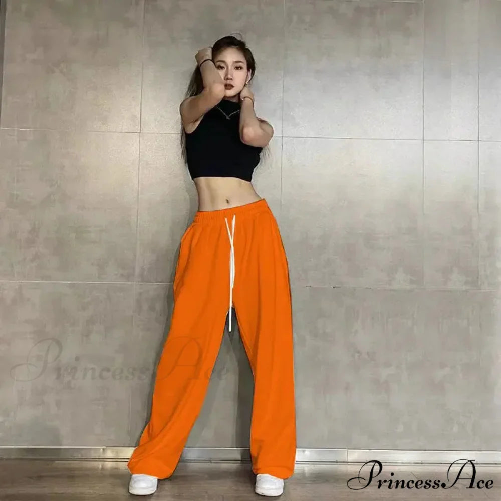 Flexible Waist Informal Running Trousers