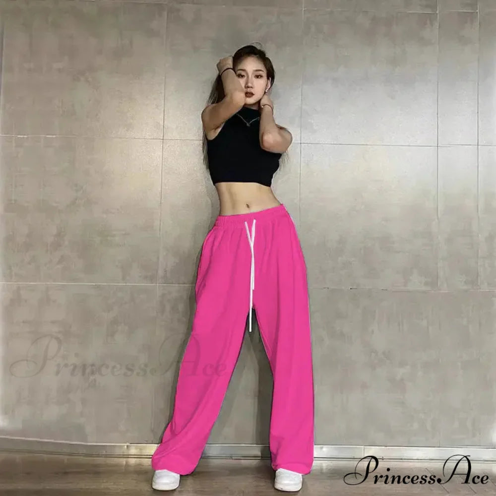 Flexible Waist Informal Running Trousers