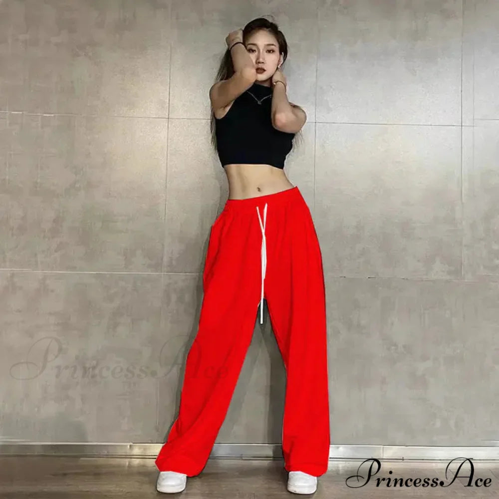 Flexible Waist Informal Running Trousers