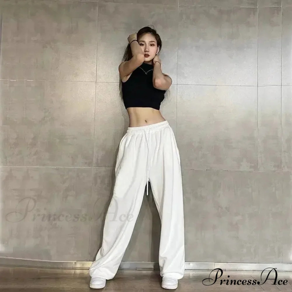 Flexible Waist Informal Running Trousers