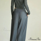 Flirtatious Retro Office Trousers Pants