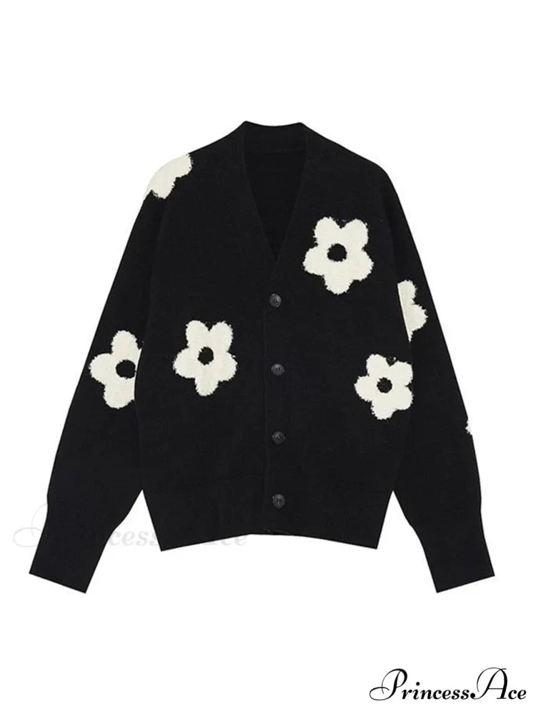 Floral Charming Cardigan