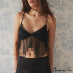 Floral Circles Patchwork Cropped Blouse