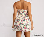 Floral Feels Stylish Ruffle Mini Dress