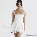 Floral Lace Panel Sleeveless Bodycon Classic Cocktail Midi Dress - Black