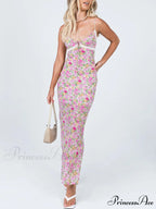 Floral Lace Trim Trendy Checkered Cropped Tank Top