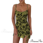 Floral Print Women Bodycon Dress