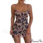 Floral Print Women Bodycon Dress
