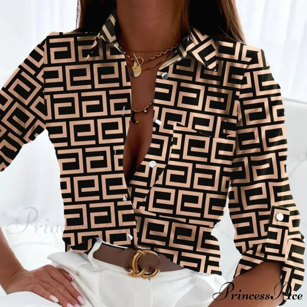 Floral Printing Single Button New Shirt