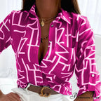 Floral Printing Single Button New Shirt