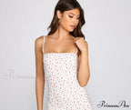 Floral Radiance Stylish Eyelet Mini Dress