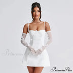 Floral Spaghetti Strap Backless Mini Bodycon Blossom Dress