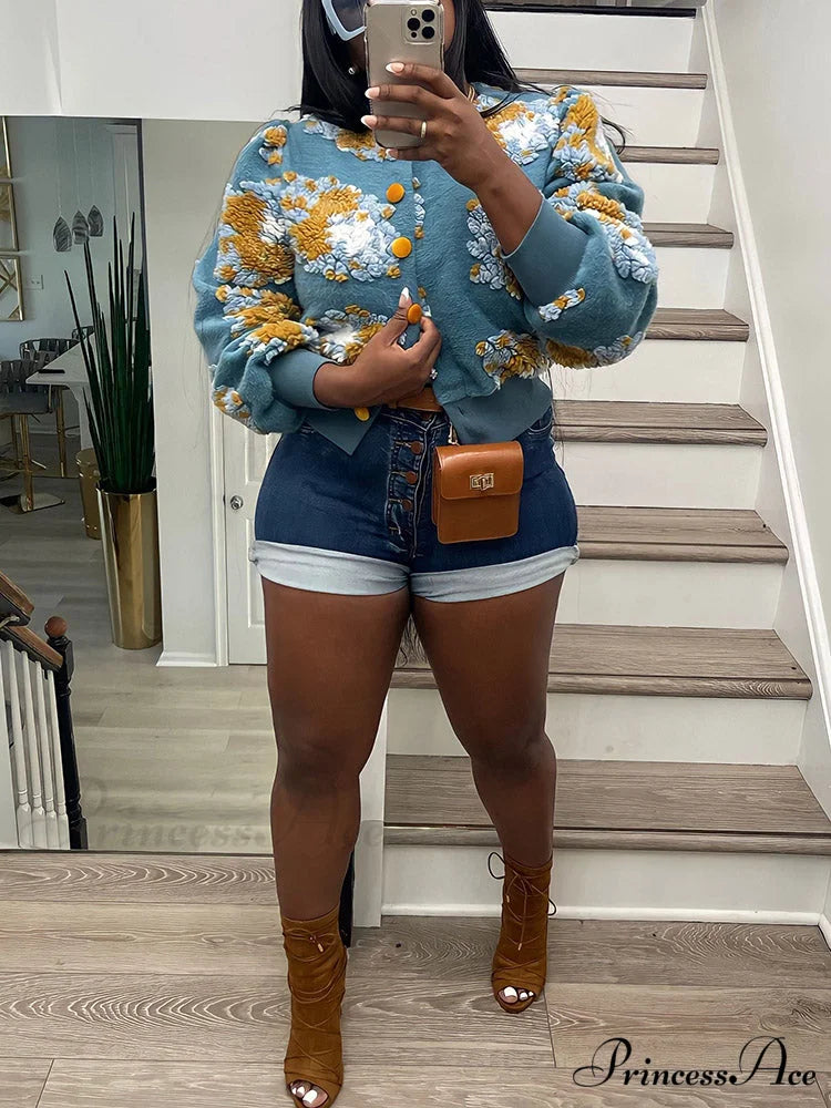 Flower Charming Layer Necklace