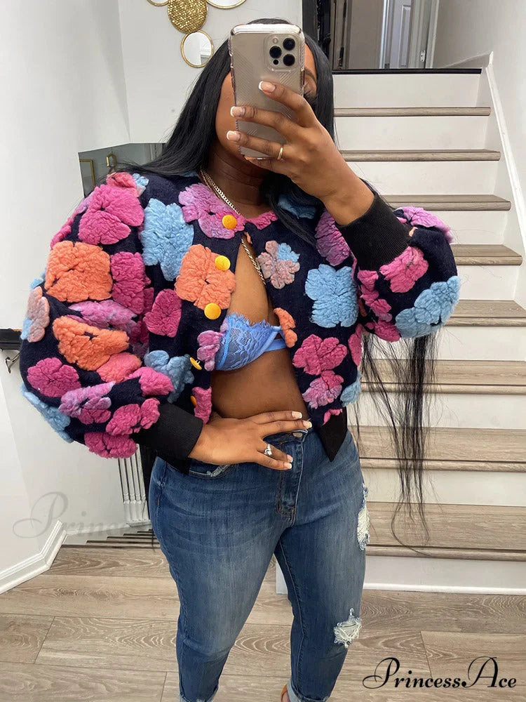 Flower Charming Layer Necklace