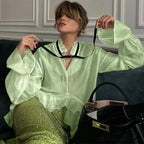 Flowing Ivory Frilled Top