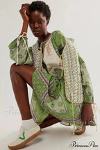 Flowy Flower Bohemian Short Dress