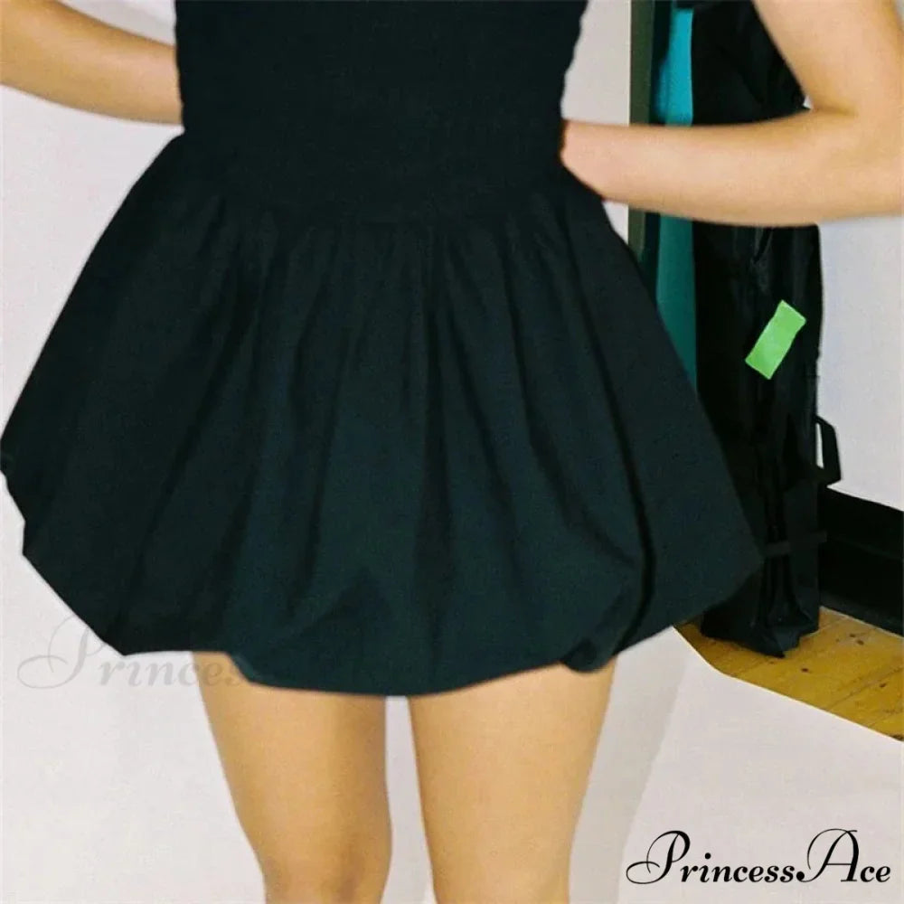 Fluffy Flared A-Line Skirt