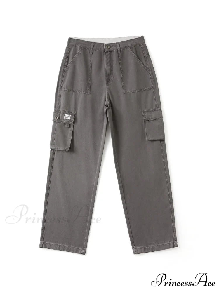 Fold Over Buckle Trendy Belt Denim Mini Skirt