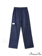 Fold Over Buckle Trendy Belt Denim Mini Skirt