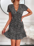 for V Arm Patterned Brief Gown Neck Woven Women