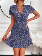 for V Arm Patterned Brief Gown Neck Woven Women