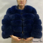 Fox Fur Winter Chilly Weather Coat