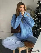 French Specialized Sturdy Relaxed Style Baggy Cardigan