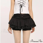 Frill Sleek Pastry Tier Skirt