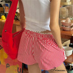 Frilled Lace Trim Banded Brief