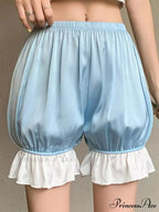 Frilled Silk Lolita Bloomer Short