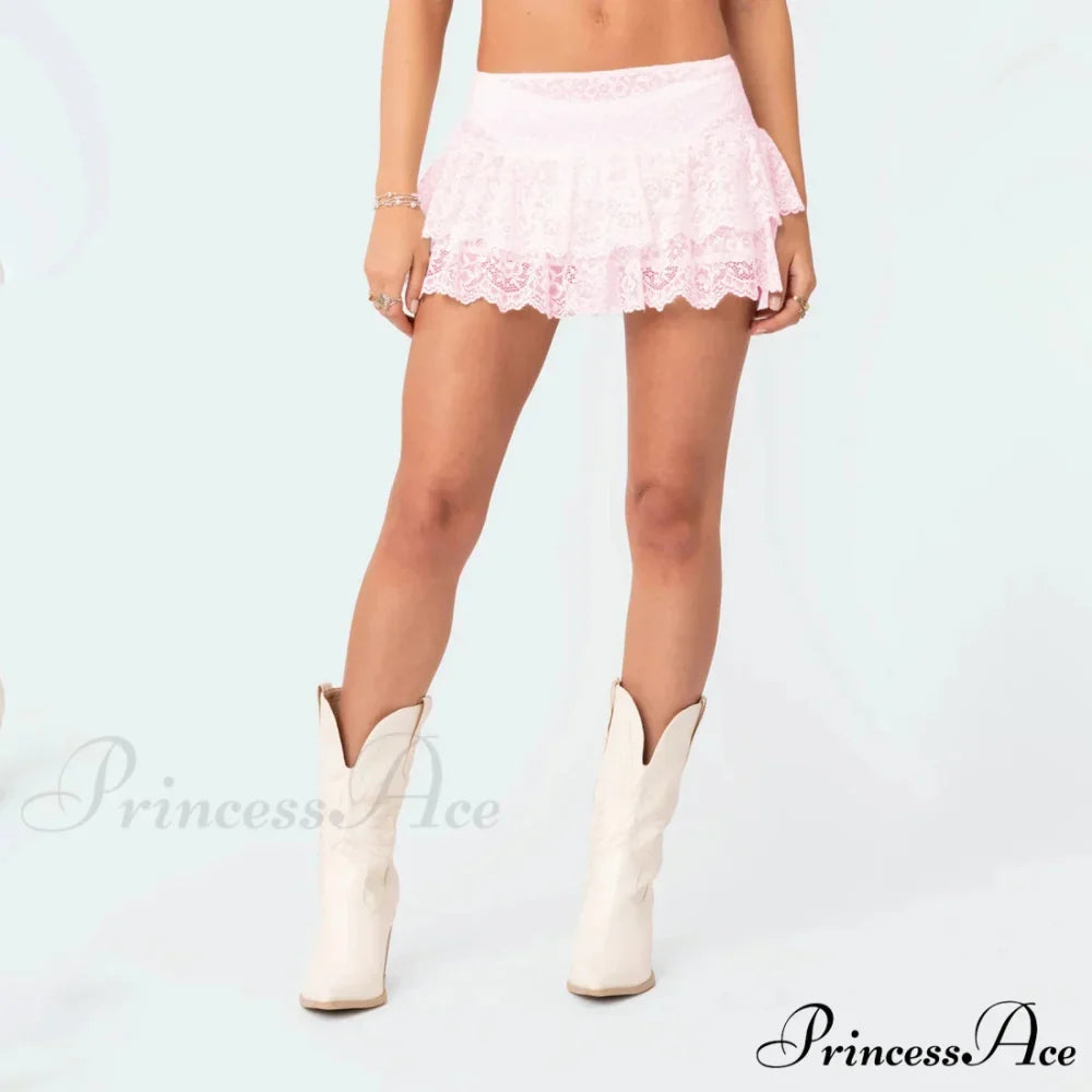 Frilly Flounce Tiered Bloomer Skirt