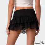Frilly Flounce Tiered Bloomer Skirt