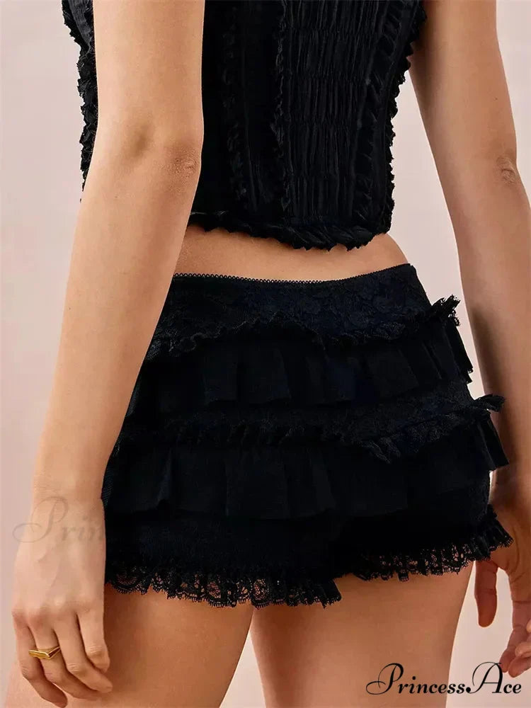 Frilly Frill Stretchy Waist Short