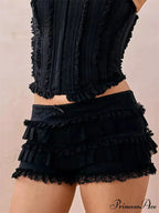 Frilly Frill Stretchy Waist Short