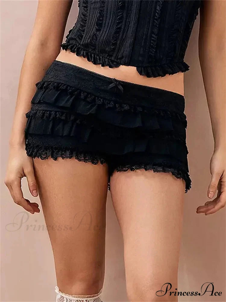 Frilly Frill Stretchy Waist Short