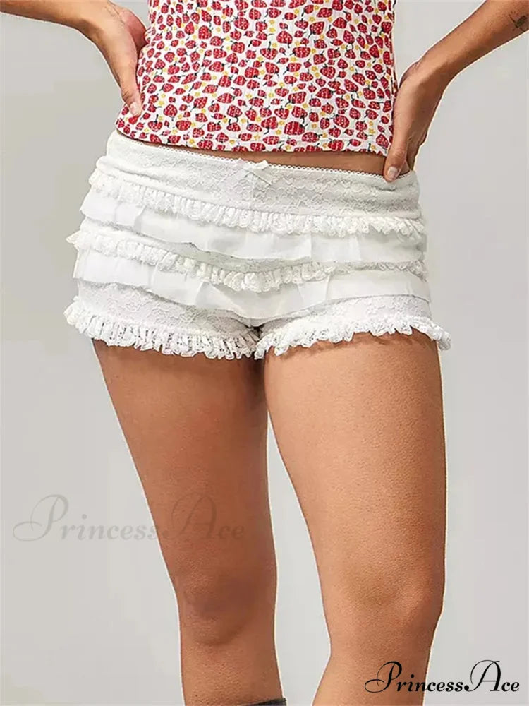 Frilly Frill Stretchy Waist Short