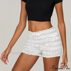 Frilly Layered Gathered Bloomer Short