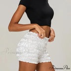 Frilly Layered Gathered Bloomer Short