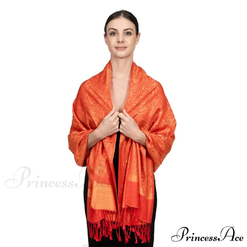 Fringe Cover Design Cashmere Wrap