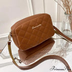 Fringe Stitching Camera Crossbody Bag