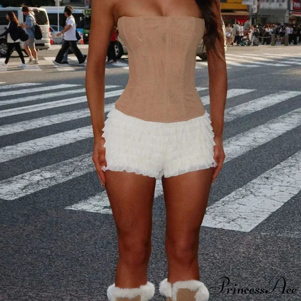 Frivolous Layered Bloomer Skirt