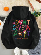 Funny Oversized Fleece Cozy Casual Hoodie