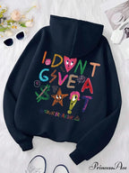 Funny Oversized Fleece Cozy Casual Hoodie