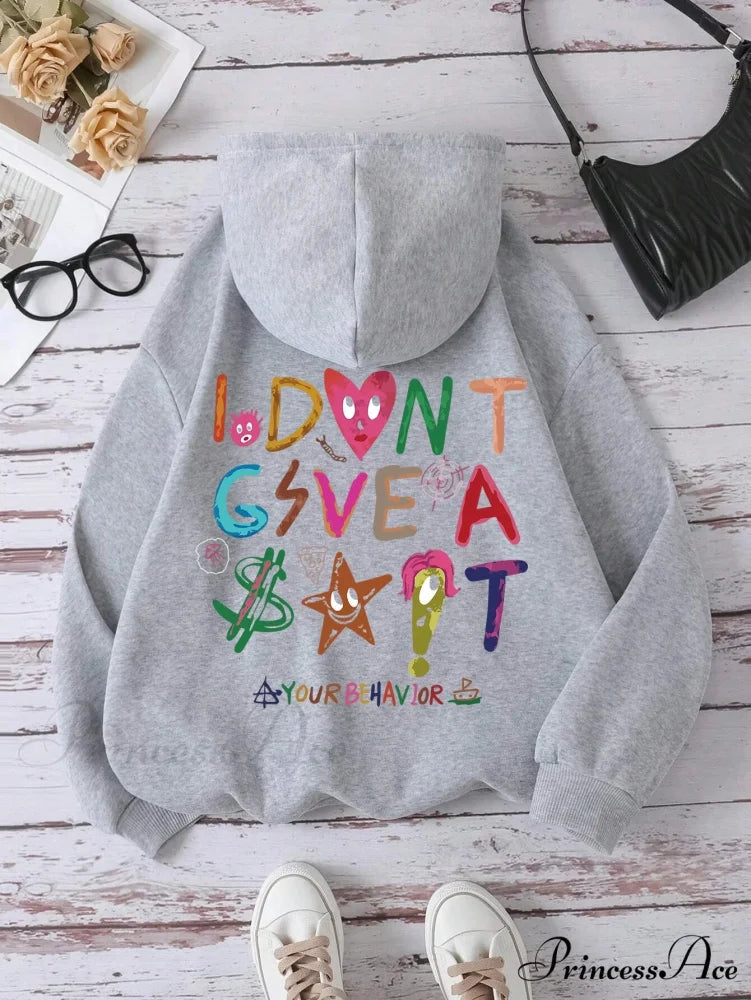 Funny Oversized Fleece Cozy Casual Hoodie