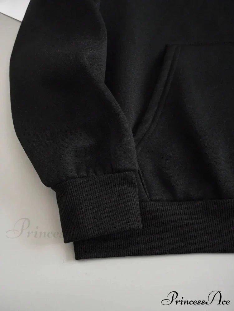 Funny Oversized Fleece Cozy Casual Hoodie