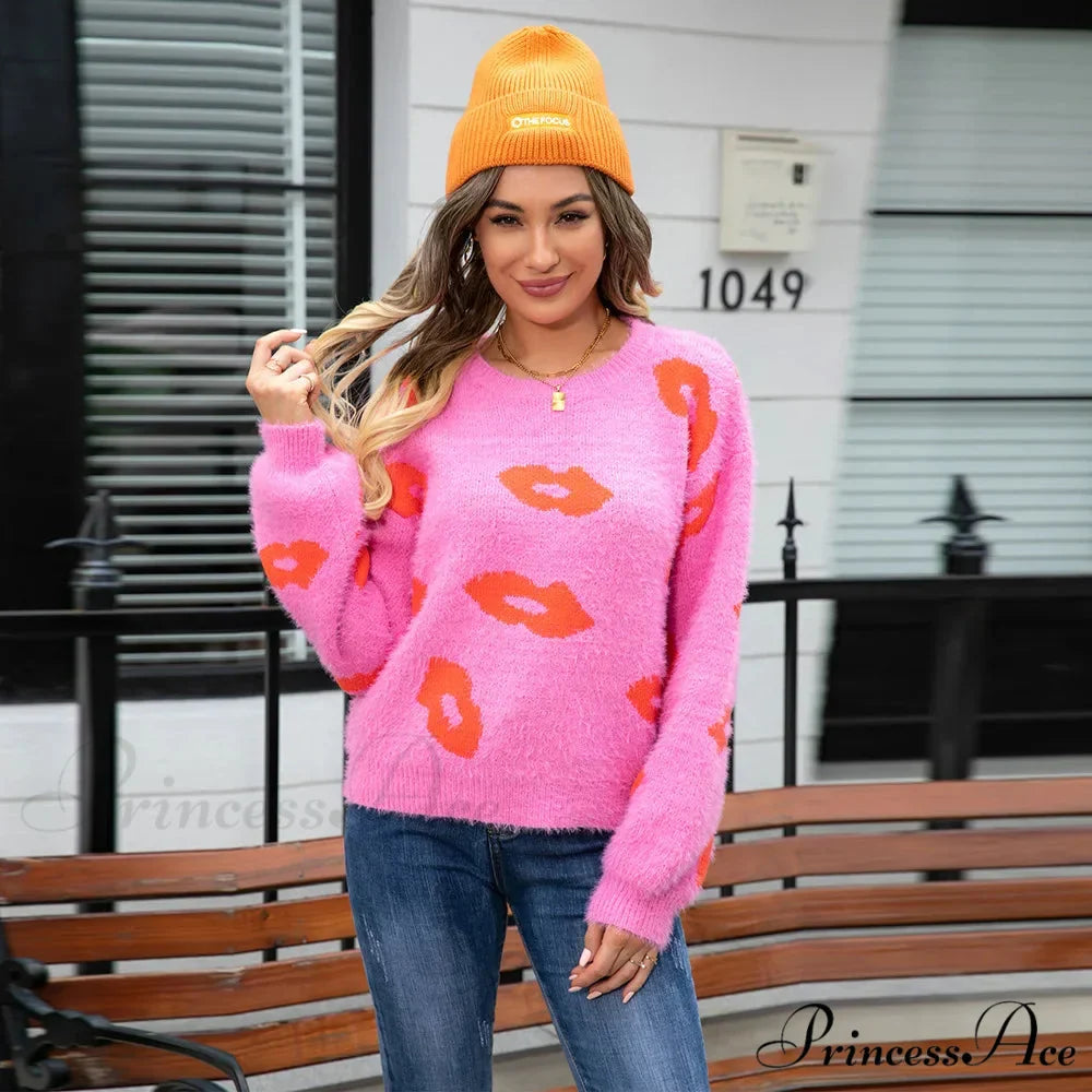 Fur Crochet Handmade Jumper