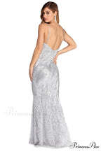 Gabriela Formal Stylish Sequin Glam Dress