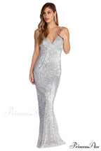 Gabriela Formal Stylish Sequin Glam Dress