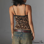 Gathered Thin Strap Crop Top